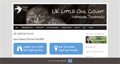 Desktop Screenshot of littleowlcount.org